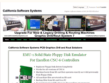 Tablet Screenshot of californiasoftwaresystems.com